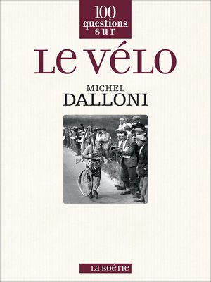 cover image of Le Vélo